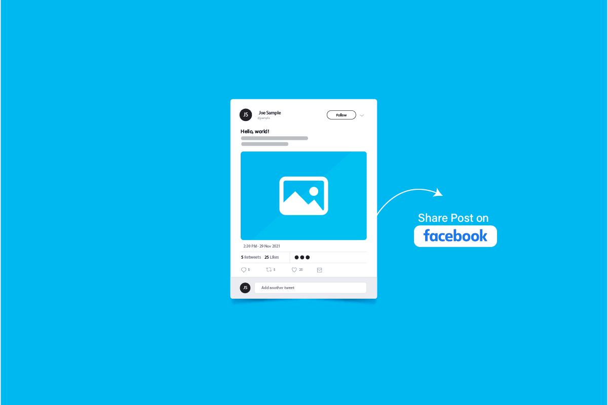 How to Share Twitter Post on Facebook