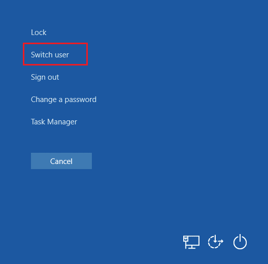 How to Switch User using CTRL + ALT + DELETE | 6 Ways to Switch User in Windows 10