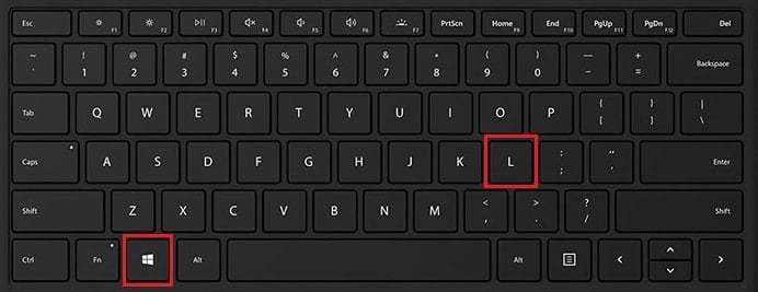 How to Switch User using Windows Key + L