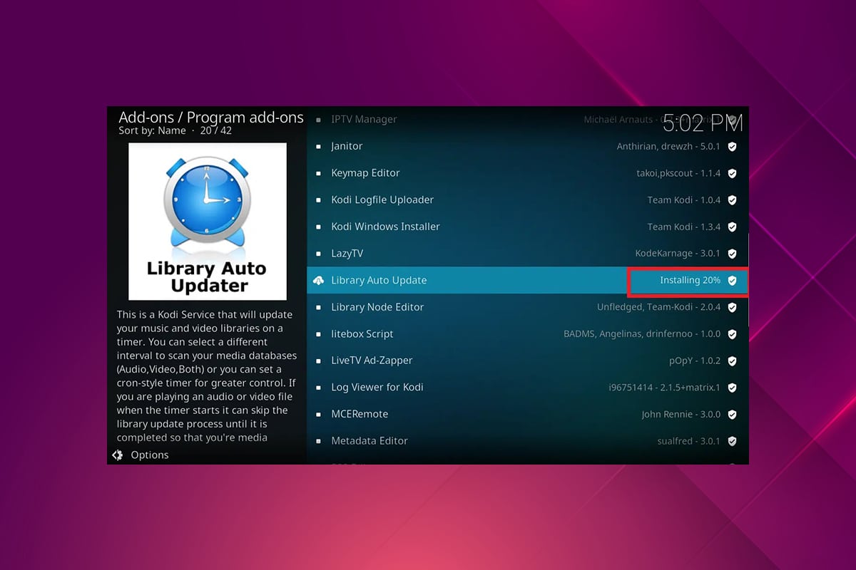 How to Update Kodi Library
