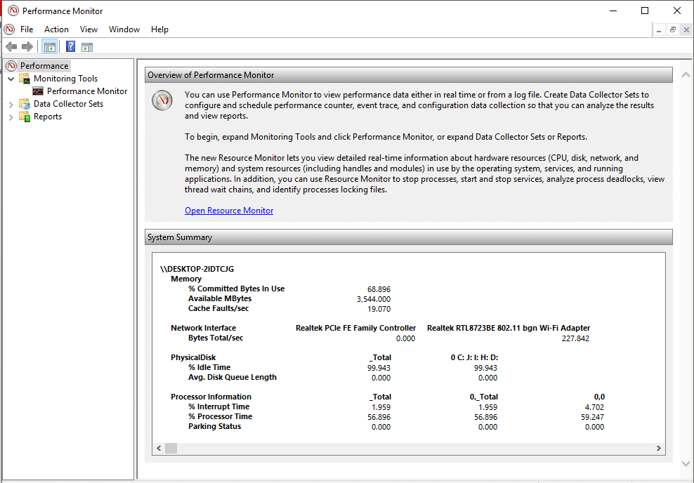 Как использовать монитор производительности в Windows 10 (подробное РУКОВОДСТВО)