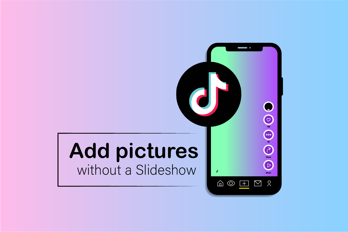 Как добавить изображения в видео TikTok без слайд-шоу