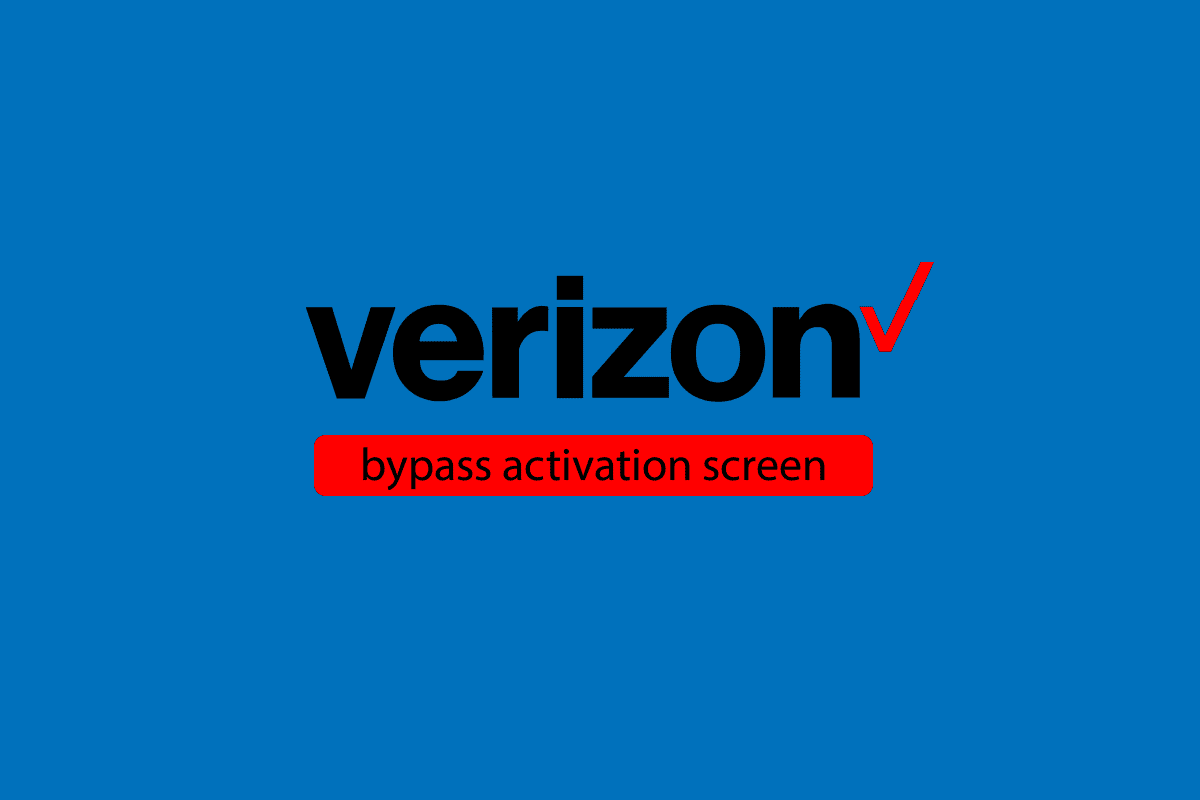 Verizon Activation မျက်နှာပြင်ကို ကျော်ဖြတ်နည်း