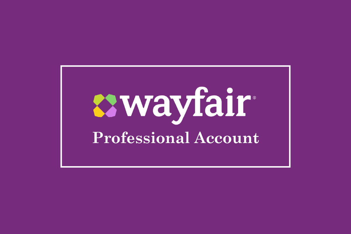 Hoe om Wayfair Professionele rekening te skep