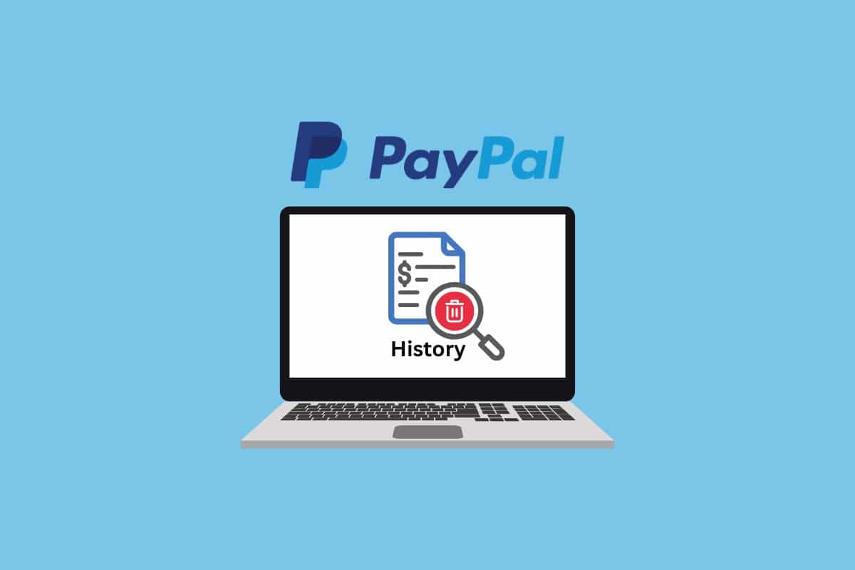 Nola ezabatu PayPal historia
