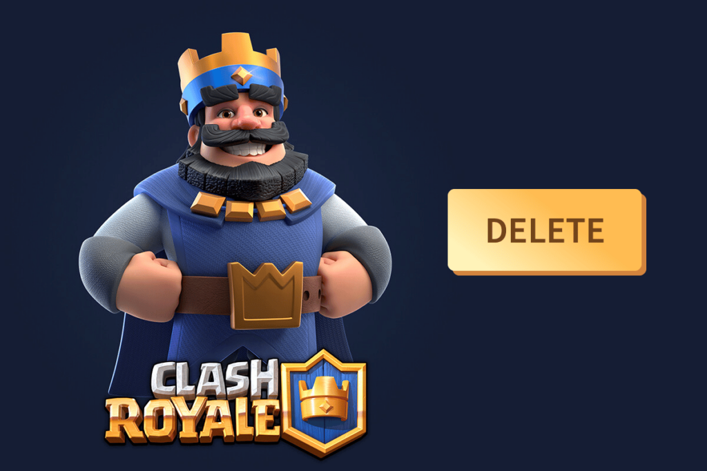 How to Delete Clash Royale Account