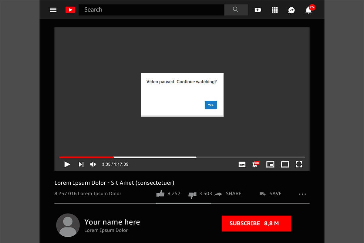 How to Disable ‘Video paused. Continue watching’ on YouTube