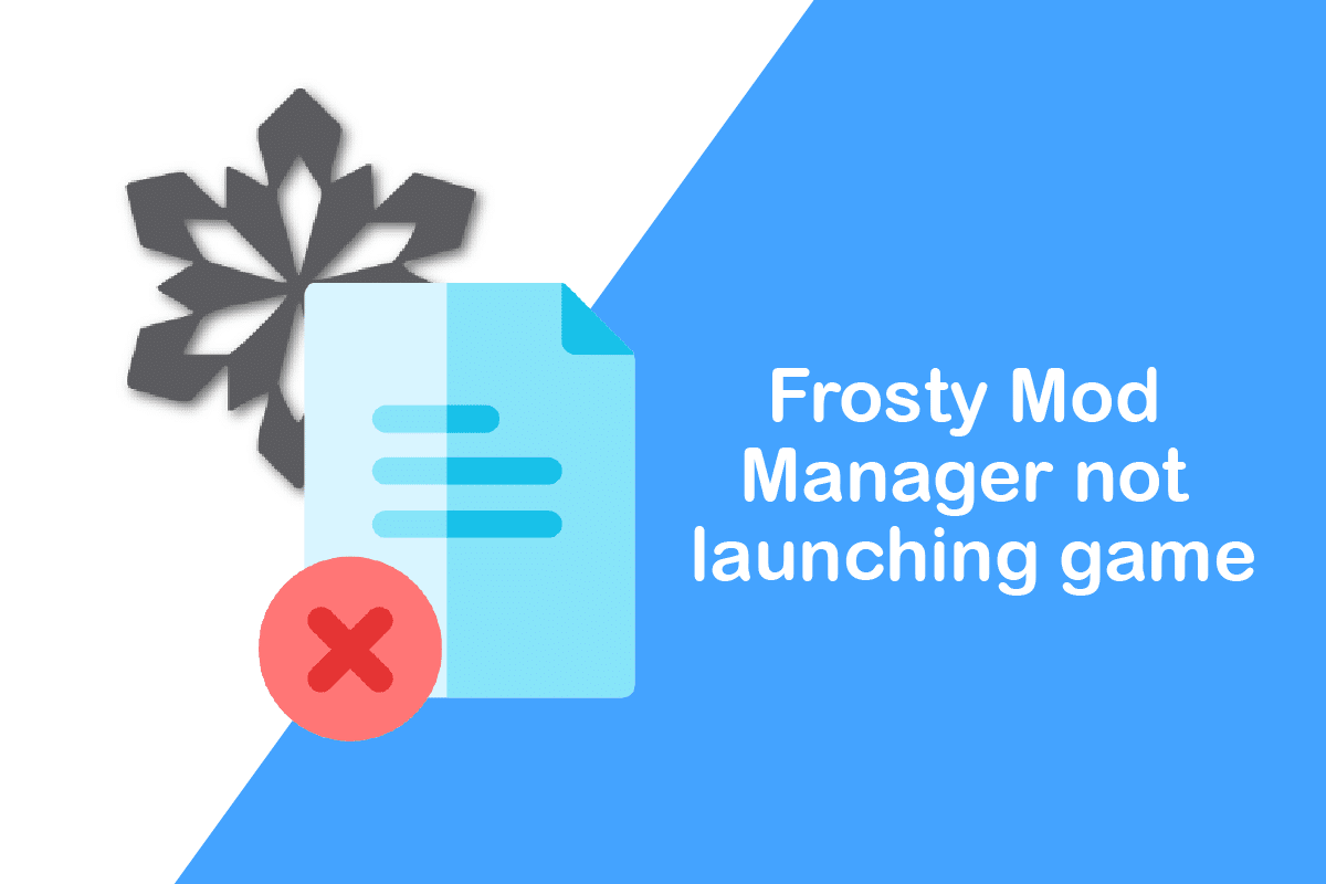 Fix Frosty Mod Manager ne lance pas le jeu