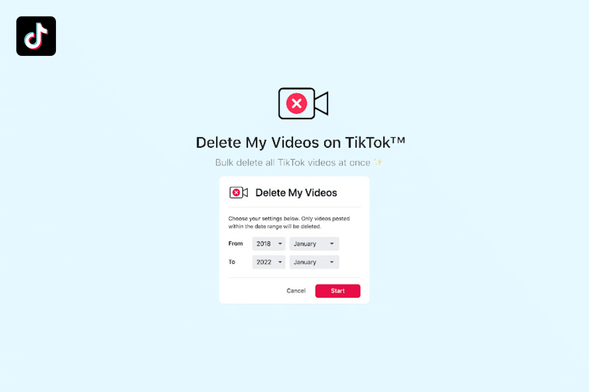 How to Mass Delete TikTok Videos