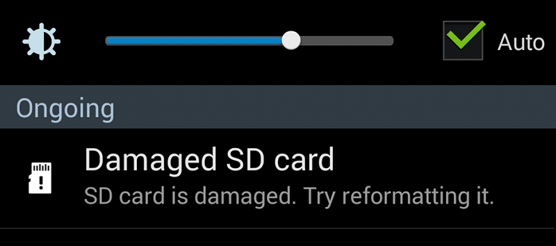 วิธีซ่อมแซมการ์ด SD ที่เสียหาย
