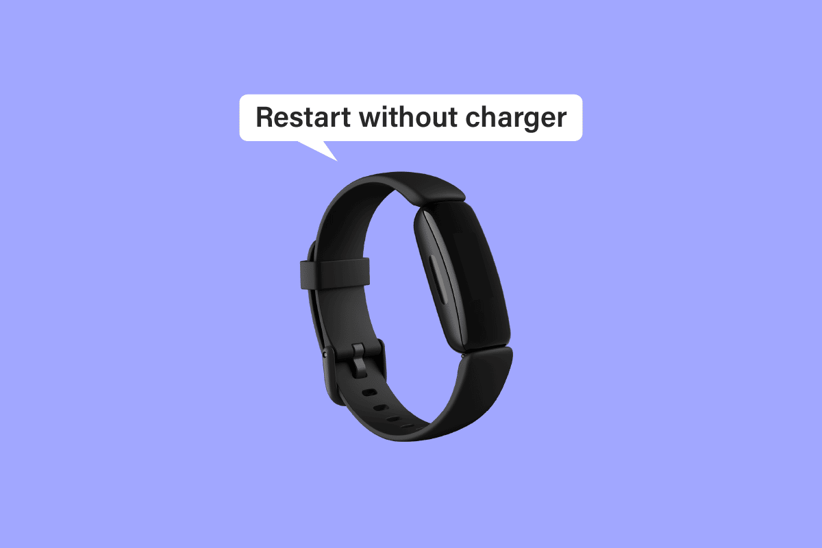 How to Restart Fitbit Inspire without Charger