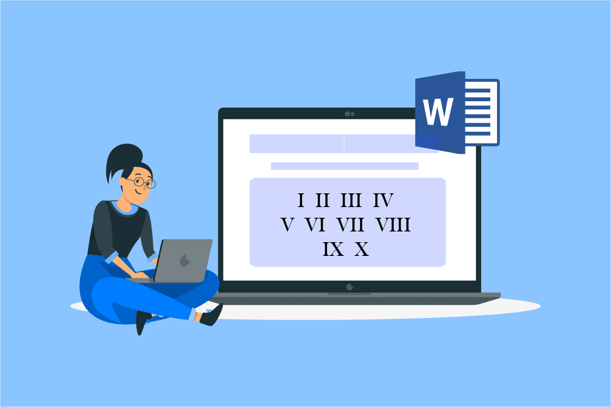 How to Write Roman Numbers in Word