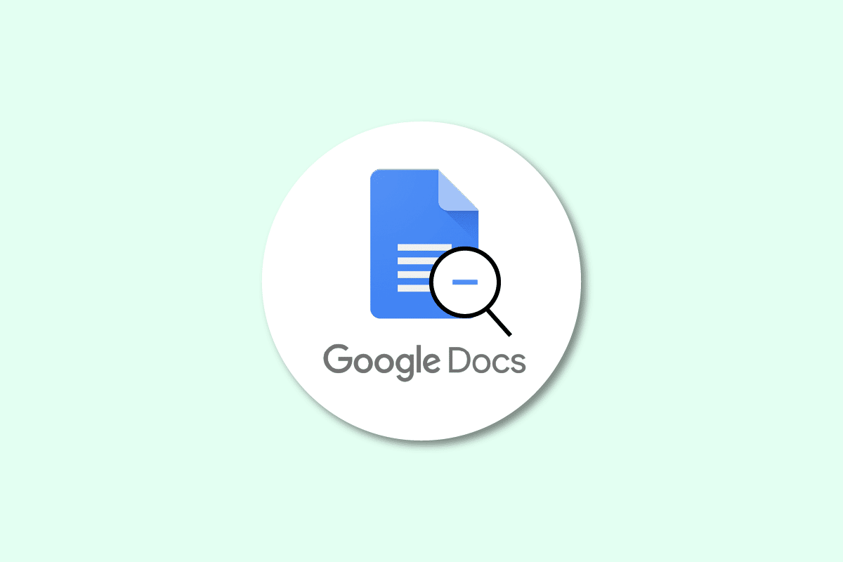How to Zoom Out in Google Docs