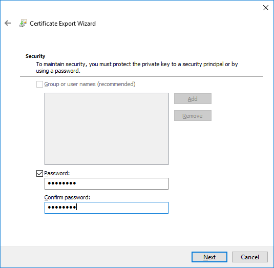 Simply checkmark the Password box | Encrypt Files and Folders with Encrypting File System (EFS) in Windows 10