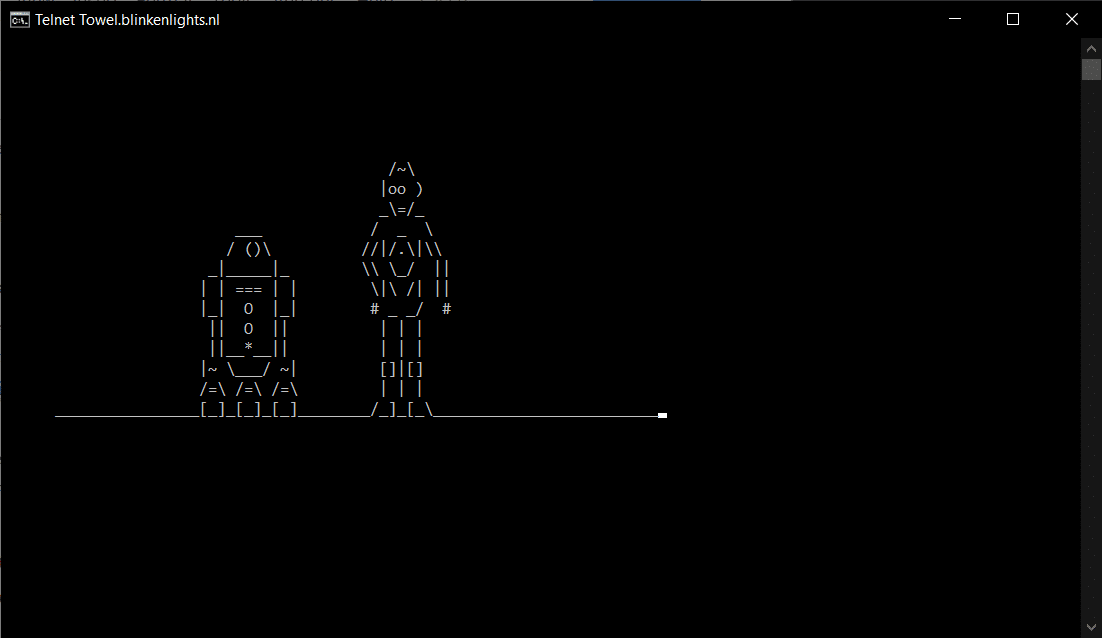 If you would also like to join this minority and watch ASCII Star Wars, open the Command Prompt as administrator