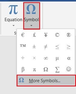 In top right corner, click on symbol and then select more symbols