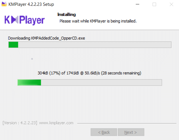 Install KM Player on Windows 10
