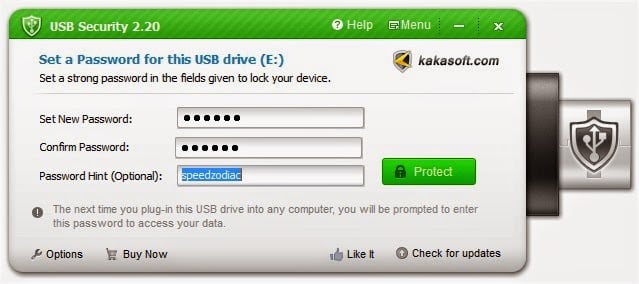 KakaSoft | Apps til at beskytte eksterne harddiske med adgangskode