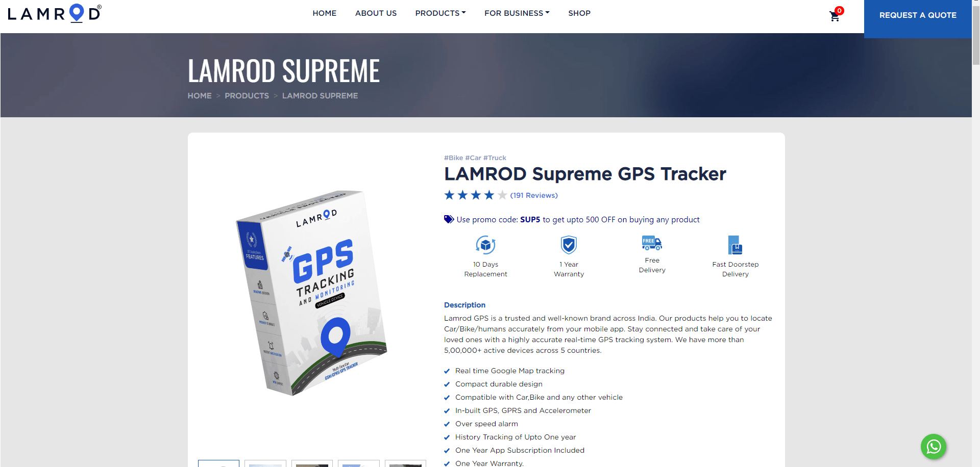 Lamrod Supreme Google Link GT02A