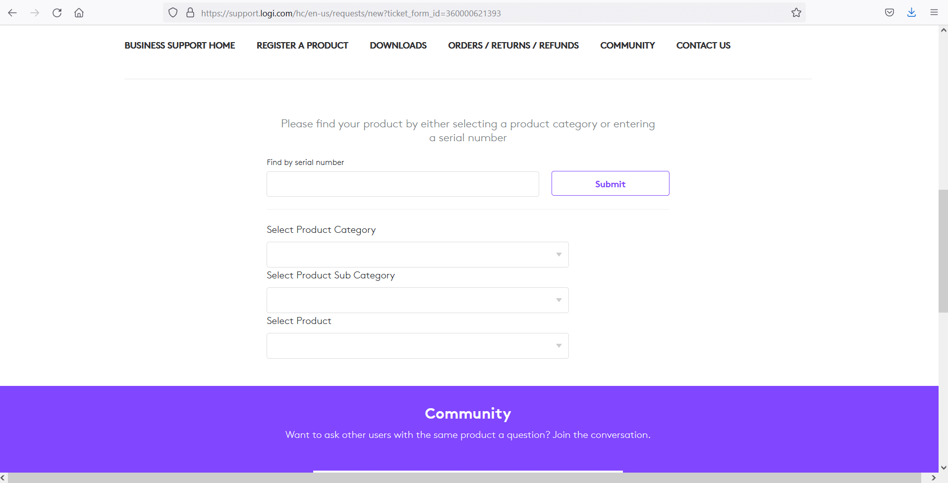 Logitech Find product by serial number or category. Fix Logitech Mouse Double Click Problem