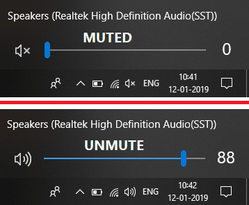 Make sure to UnMute Sound for your Speakers | 5 Ways to Fix No Sound on YouTube