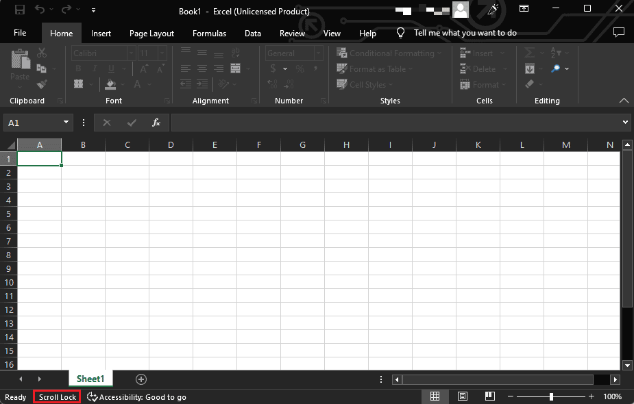 scroll lock. How to Unlock Arrow Keys in Excel