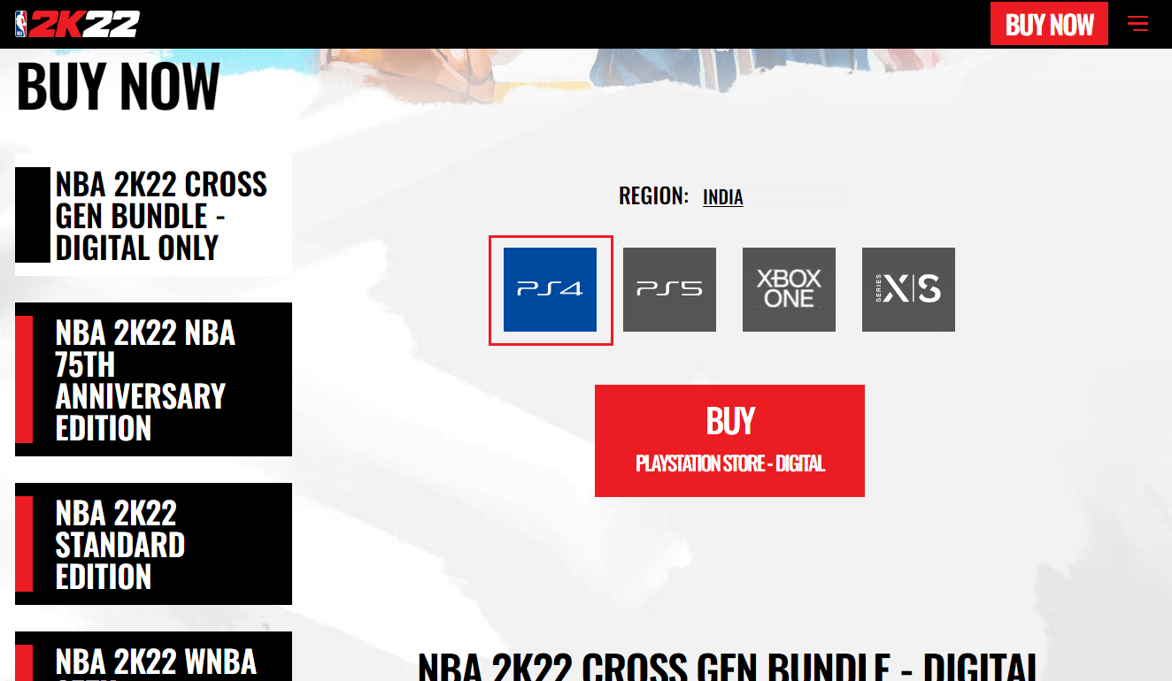 NBA 2K22 site PS4 buy | update required NBA 2K16