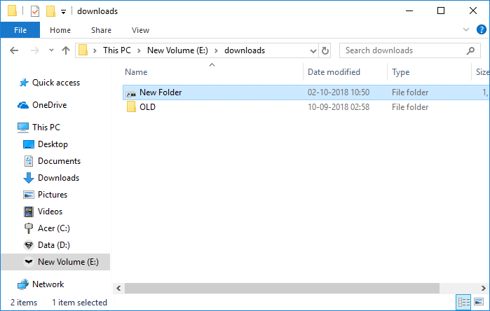 Navigate to the above location where you have mounted the drive | How to Hide a Drive in Windows 10
