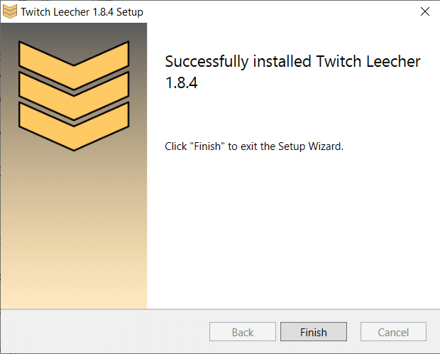 Once installed, launch the Twitch Leecher