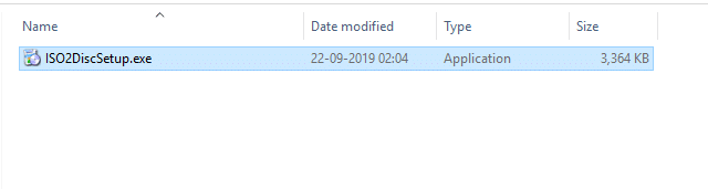 Once the file is downloaded, it will be an exe file