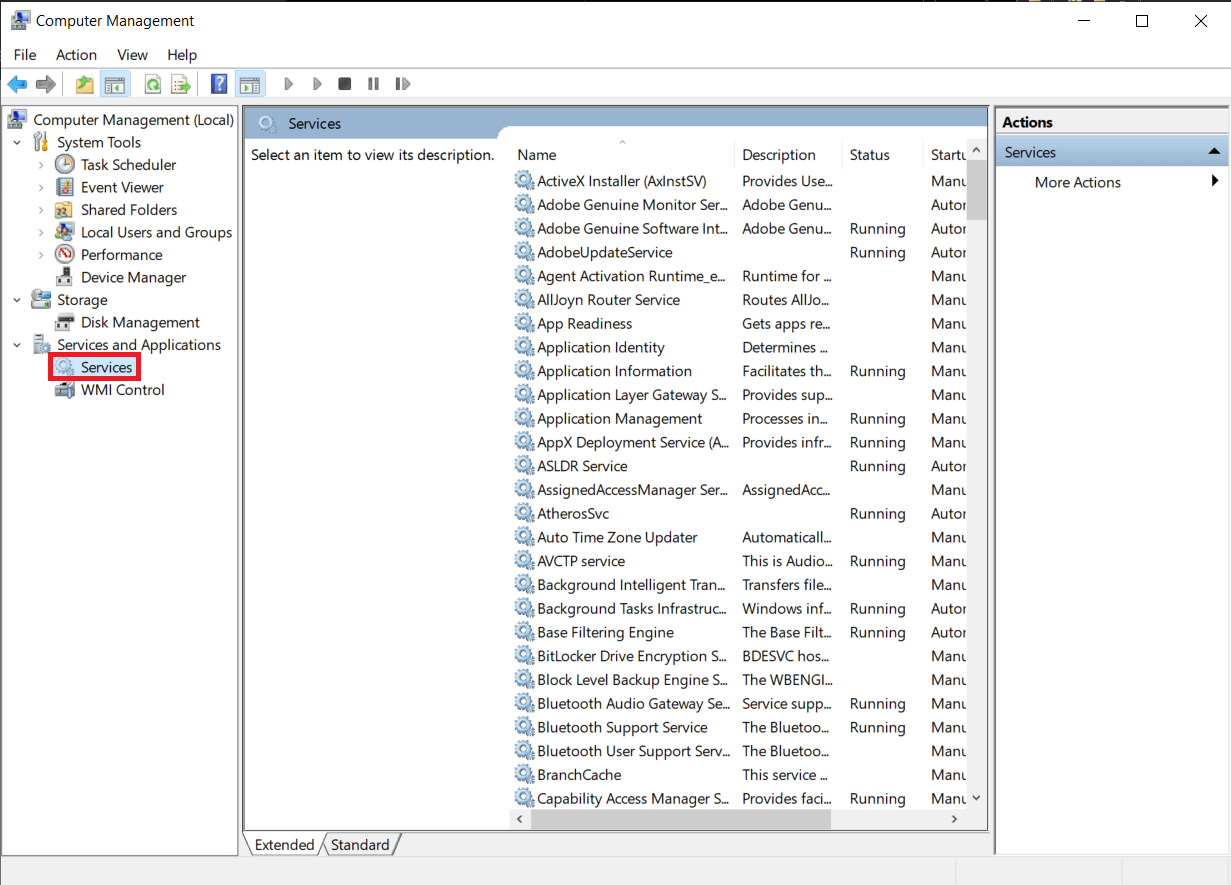 Open the Computer Management application first and then click on Services. Why is RalinkLinuxClient Showing Up in Windows 10