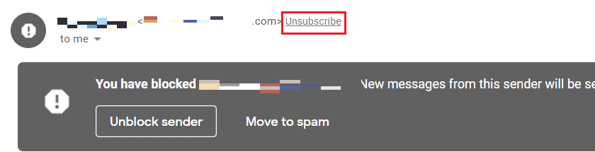Open the Target email and click on the Unsubscribe link | How to Delete Target Account