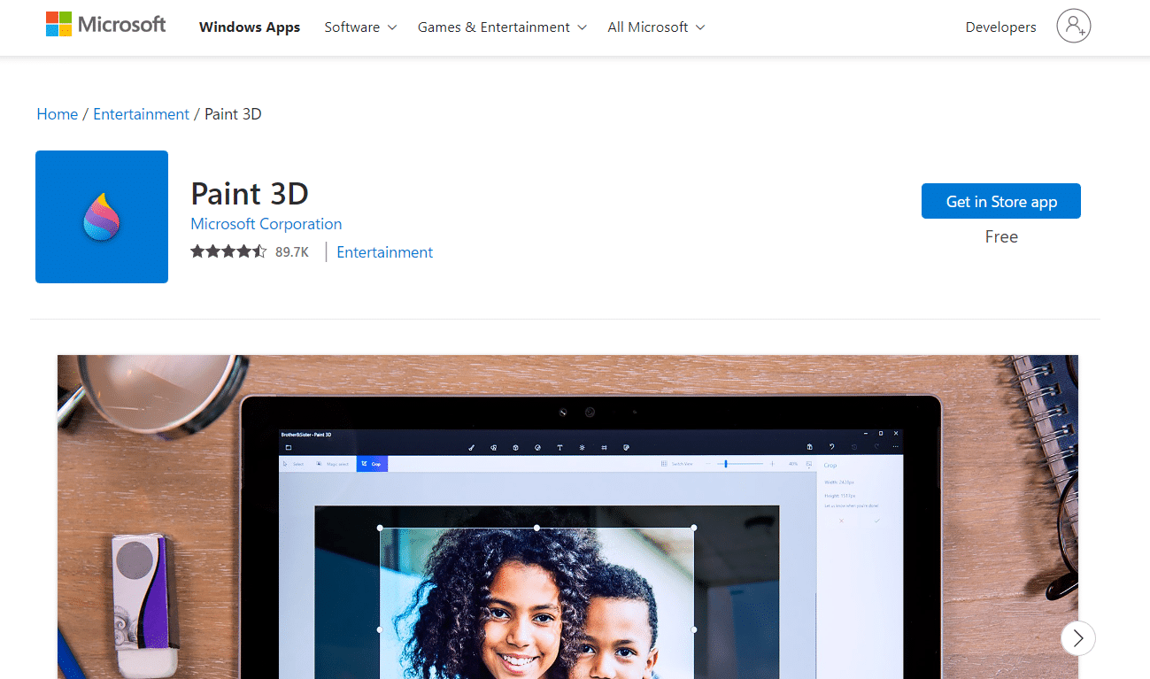 Paint 3D in Microsoft Store | How Can You Change Mixer Avatar