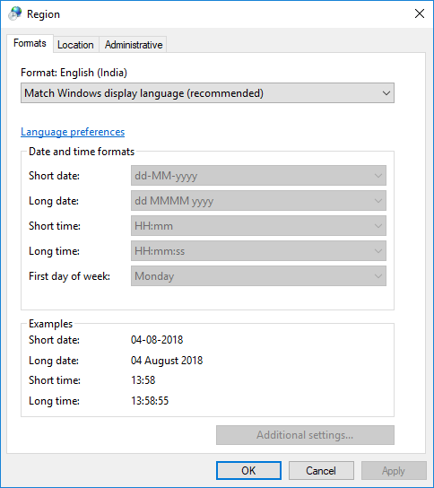 Prevent Users from Changing the Date and Time in Windows 10