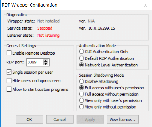 RDP Wrapper Library | How to Setup Remote Desktop Connection on Windows 10