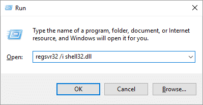 Register Shell32.Dll File | Fix Drives does not open on double click