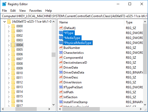 Registry Fix for USB Tethering Not Working in Windows 10