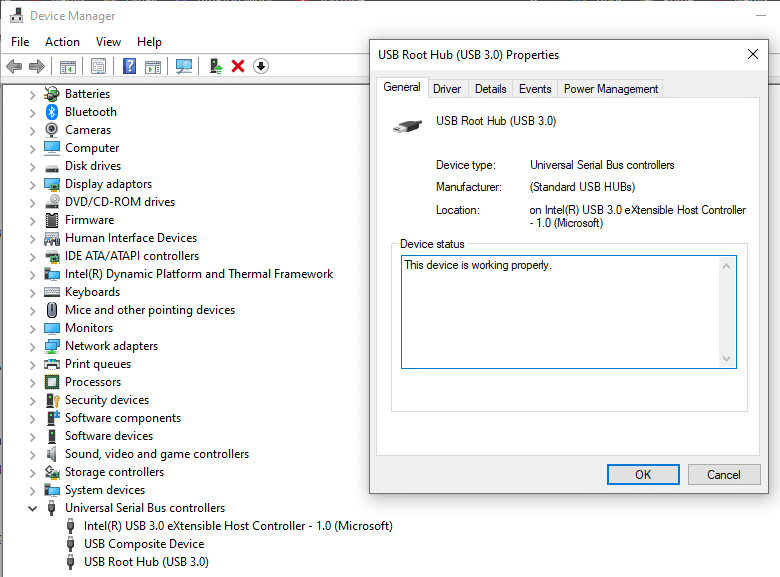 Right-click on the port’s name and open its properties | Identify USB Ports on Computer