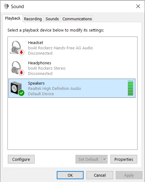 Right-click on the speaker icon on your taskbar and select Open Sound settings