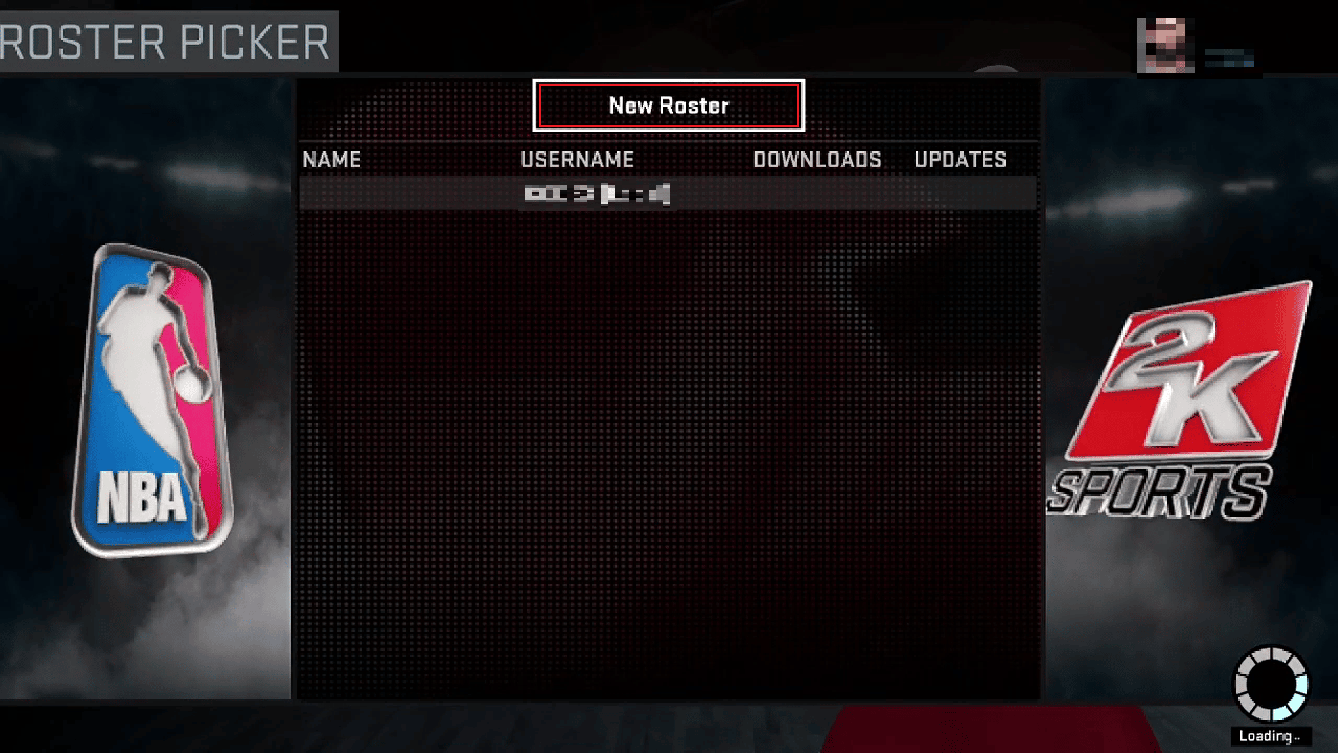 Roster Creator - Create Roster - New Roster | update required NBA 2K16