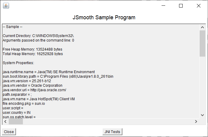 Run JAR Files on Windows 10 Using Jarx