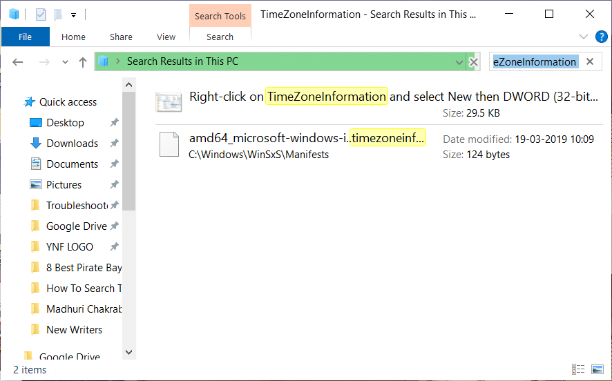 Search for Text or Contents within Files on Windows 10