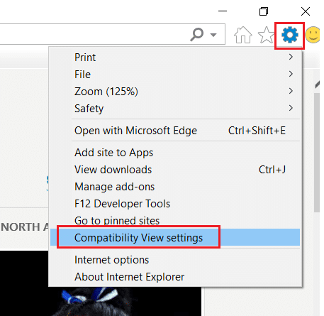 Select Cog icon then, choose Compatibility View Settings in Internet Explorer. the content can’t be displayed because the S/MIME control isn’t available