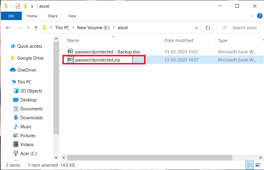 Start with renaming the extension of your file from “.xlsx to zip”