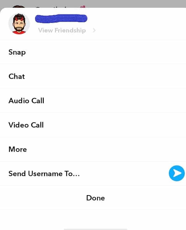 Tap and hold the name of that friend. A list of options will appear | How to Delete (or Block) Friends on Snapchat