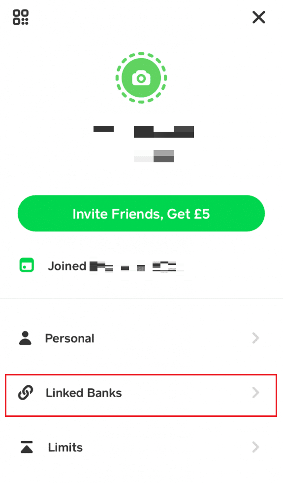 Tap on Linked Banks | How to Remove Bank Account from Cash App