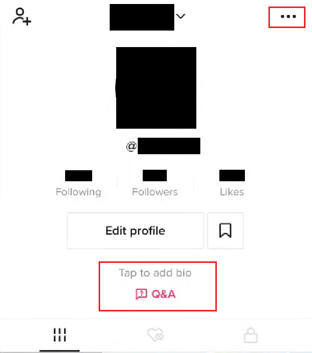 Tap on the profile icon - Q&A | Where Do You Find the Bio on TikTok?