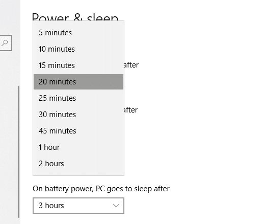 To set your desired time period, just click on the drop-down menu