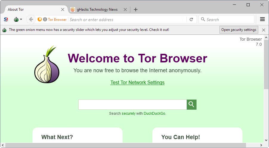Torのブラウザ