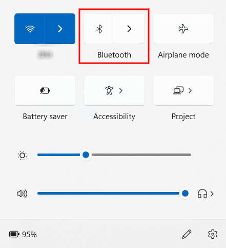 Turn on Bluetooth on your desired PC or laptop